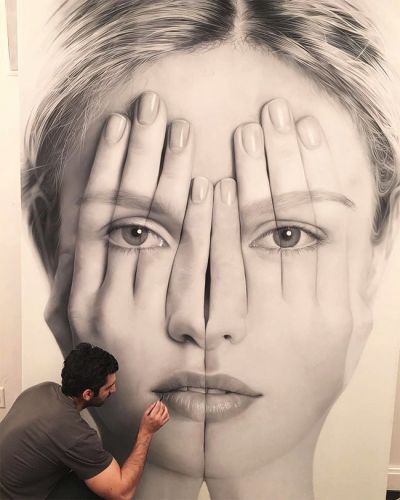 Portraits noir blanc Tigran Tsitoghdzyan