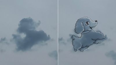 Illustrations avec nuages Monse Ascencio