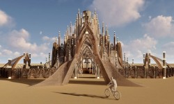 Burning Man 2024 et son Temple de l'Union